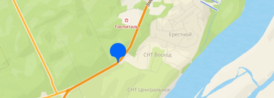 Автостанция «Южная» на карте